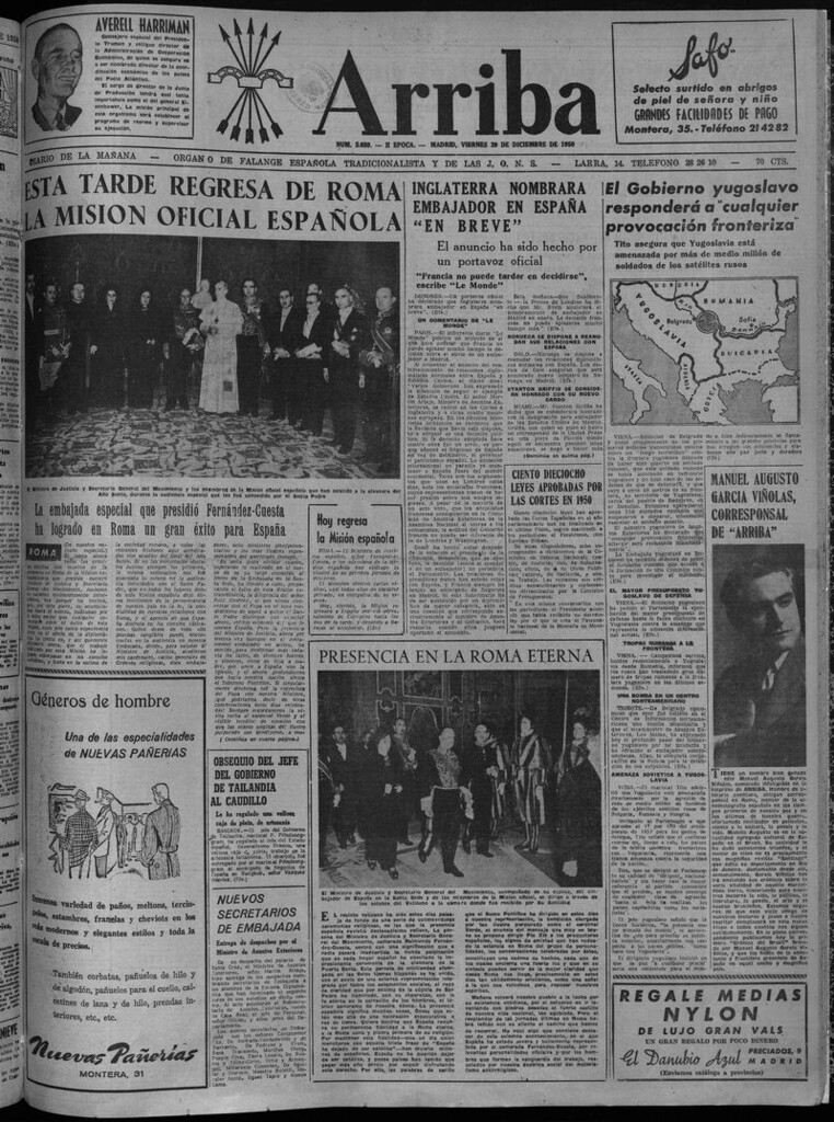 Miniatura de Arriba del 29 de diciembre de 1950