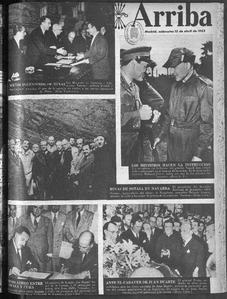 Miniatura de Arriba del 15 de abril de 1953