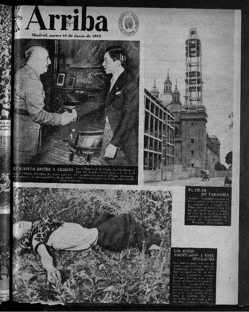 Miniatura de Arriba del 25 de junio de 1953