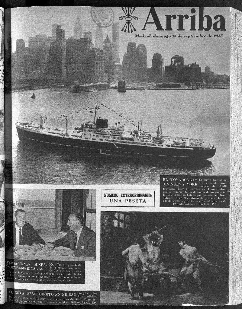 Miniatura de Arriba del 13 de septiembre de 1953  número extraordinario