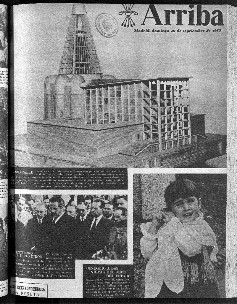 Miniatura de Arriba del 20 de septiembre de 1953 número extraordinario