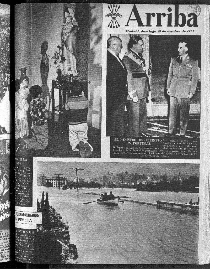 Miniatura de Arriba del 18 de octubre de 1953 número extraordinario