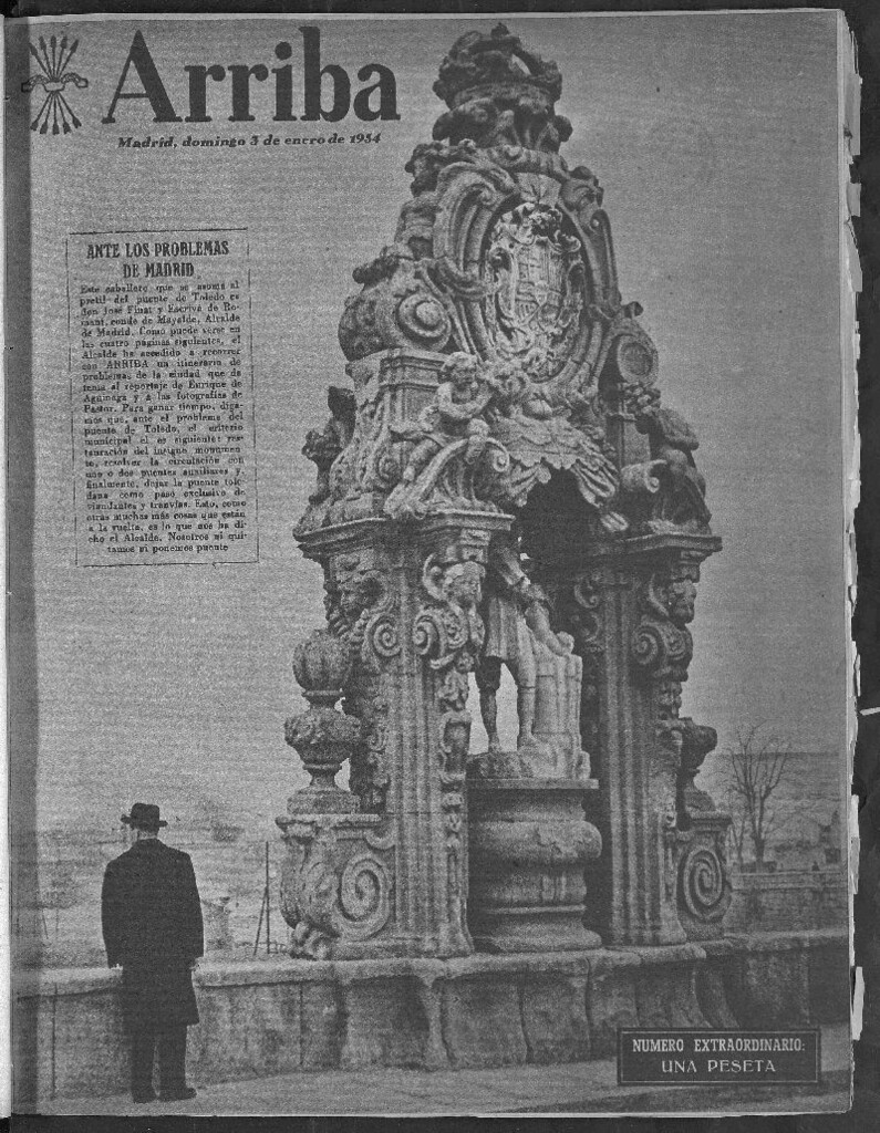 Miniatura de Arriba del 3 de enero de 1954 número extraordinario