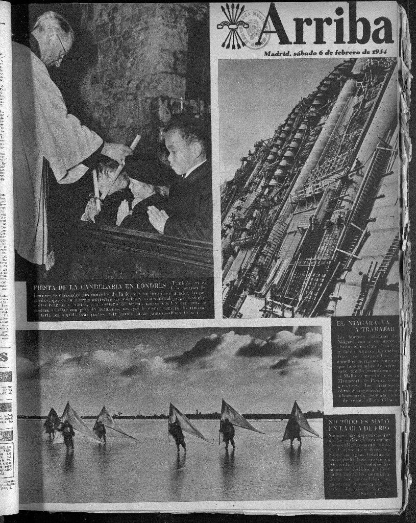 Miniatura de Arriba del 6 de febrero de 1954