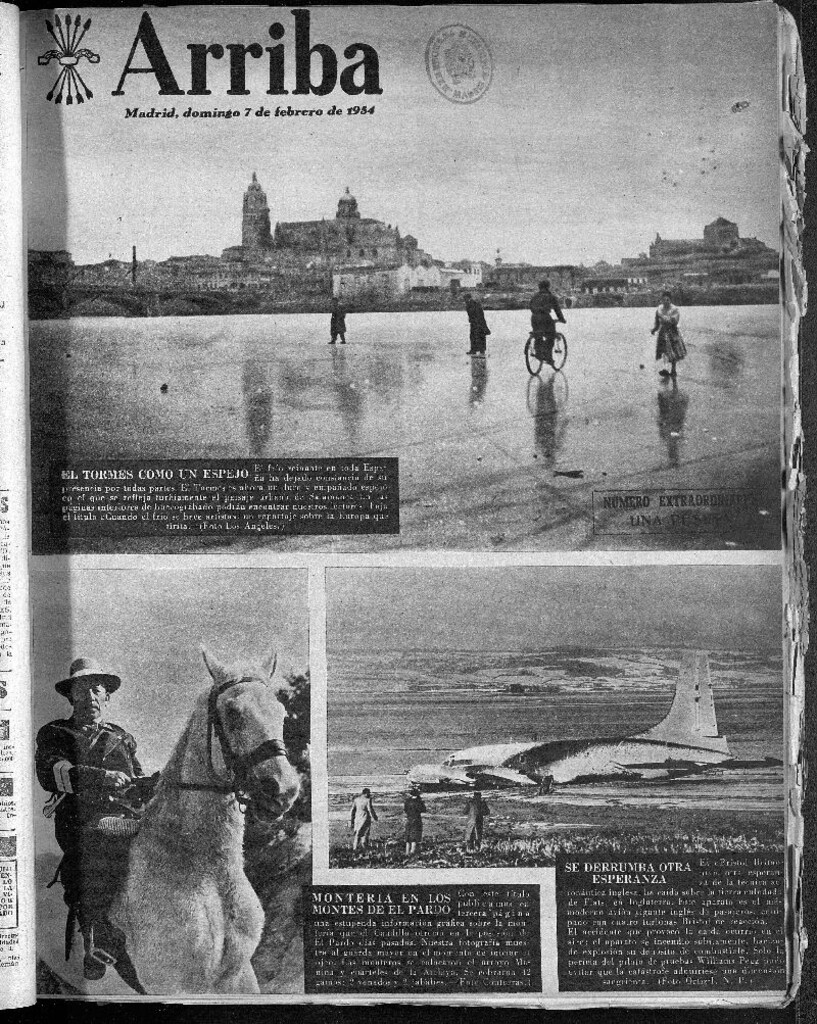 Miniatura de Arriba del 7 de febrero de 1954 número extraordinario