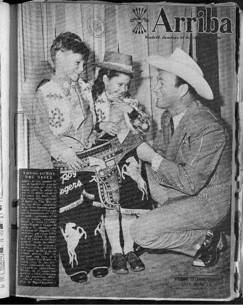 Miniatura de Arriba del 14 de febrero de 1954 número extraordinario