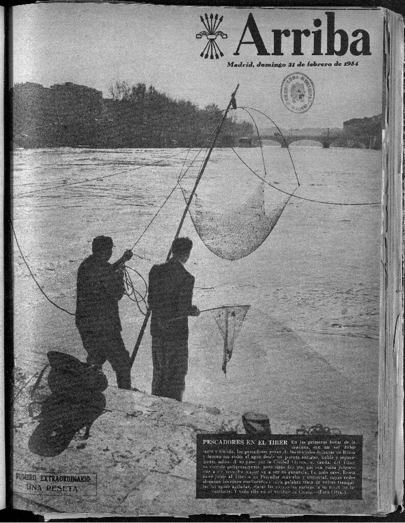 Miniatura de Arriba del 21 de febrero de 1954 número extraordinario