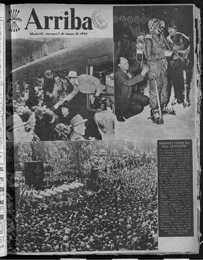 Miniatura de Arriba del 7 de mayo de 1954