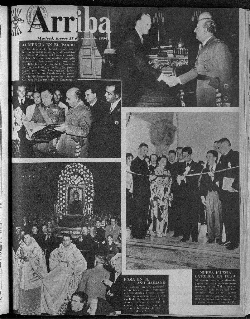 Miniatura de Arriba del 27 de mayo de 1954