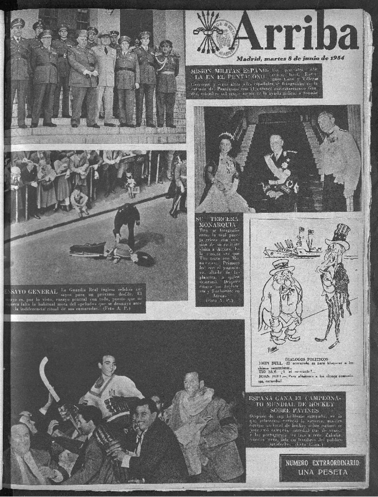 Miniatura de Arriba del 8 de junio de 1954