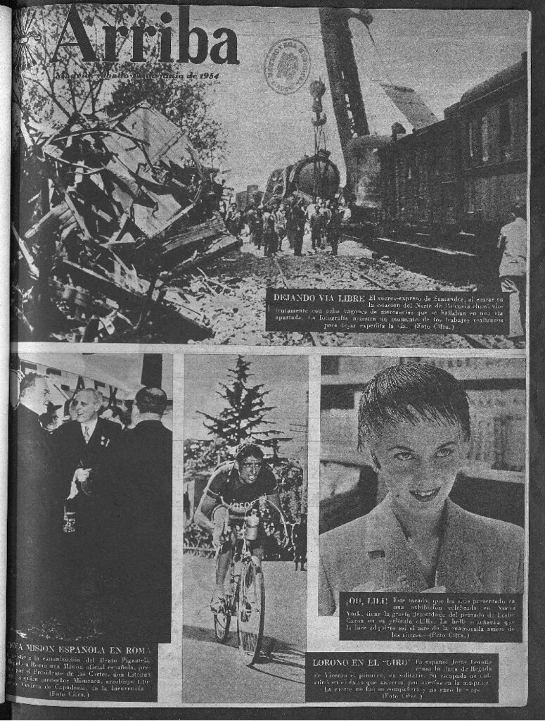 Miniatura de Arriba del 12 de junio de 1954