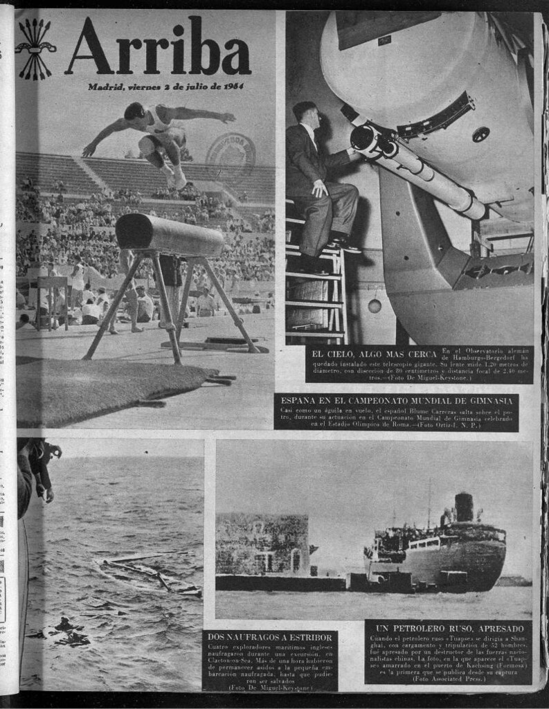 Miniatura de Arriba del 2 de julio de 1954
