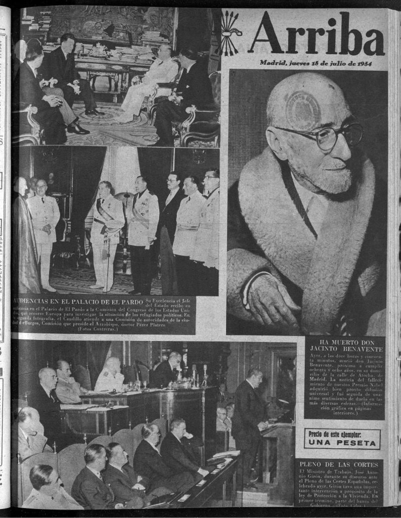 Miniatura de Arriba del 15 de julio de 1954