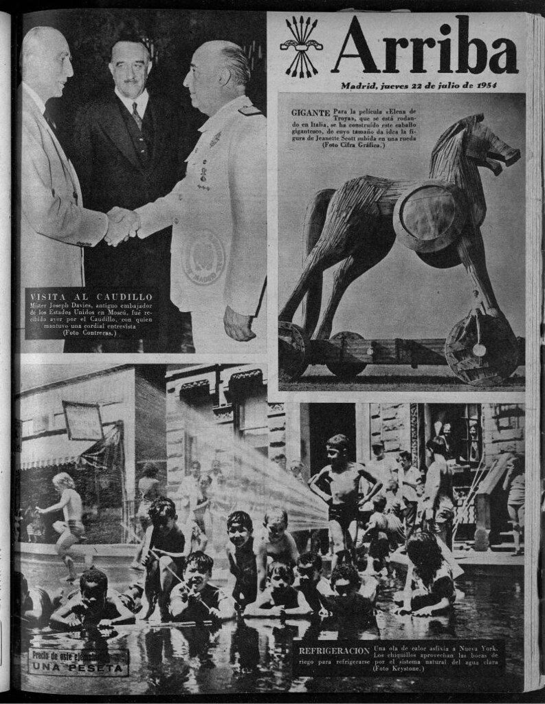 Miniatura de Arriba del 22 de julio de 1954