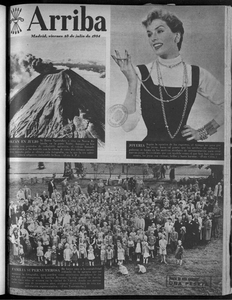 Miniatura de Arriba del 23 de julio de 1954