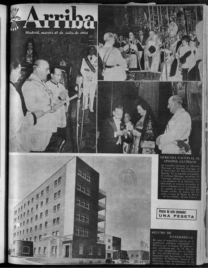 Miniatura de Arriba del 27 de julio de 1954
