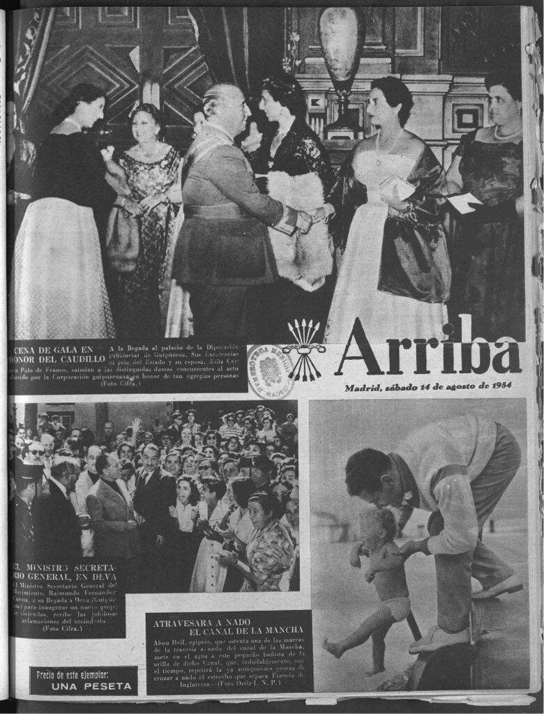 Miniatura de Arriba del 14 de agosto de 1954