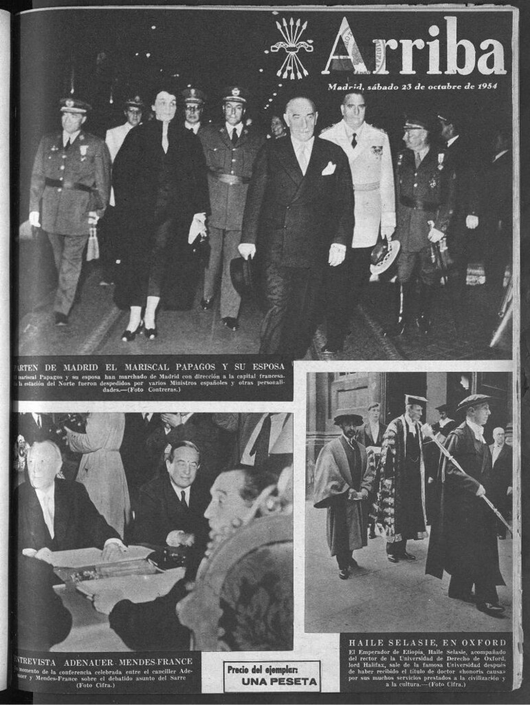 Miniatura de Arriba del 23 de octubre de 1954