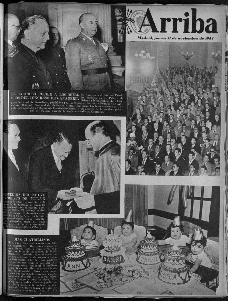 Miniatura de Arriba del 11 de noviembre de 1954