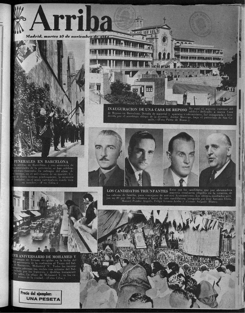 Miniatura de Arriba del 23 de noviembre de 1954