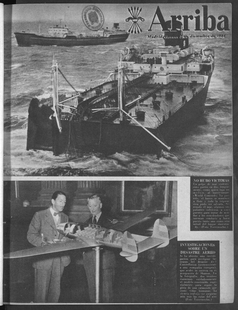 Miniatura de Arriba del 3 de diciembre de 1954
