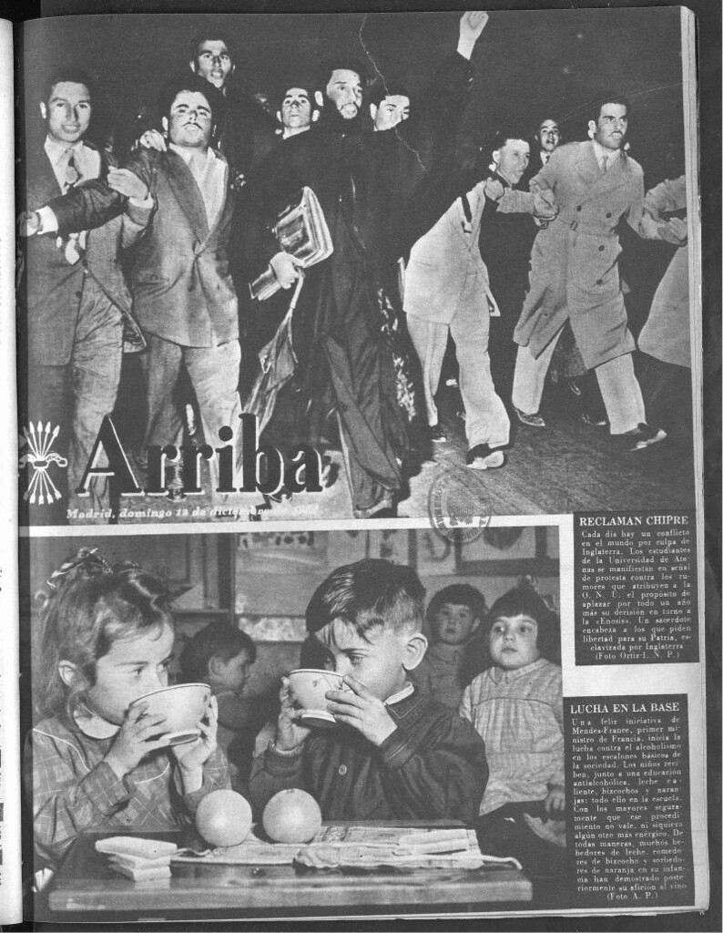 Miniatura de Arriba del 12 de diciembre de 1954