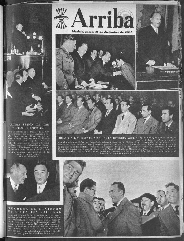 Miniatura de Arriba del 16 de diciembre de 1954