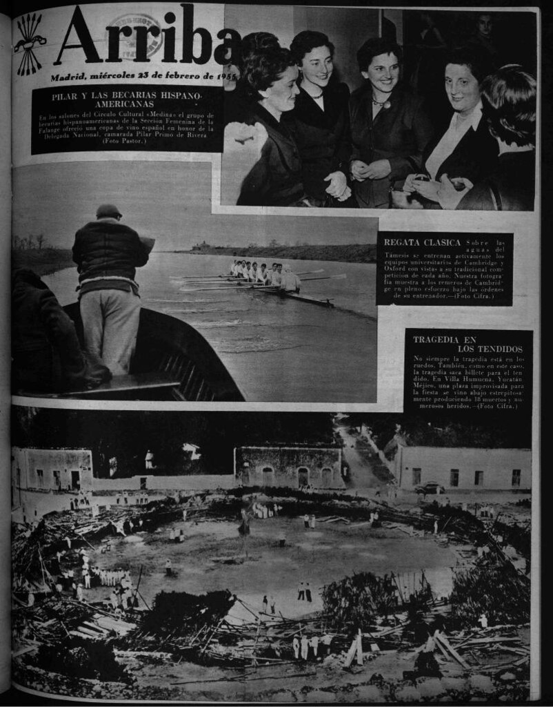 Miniatura de Arriba del 23 de febrero de 1955