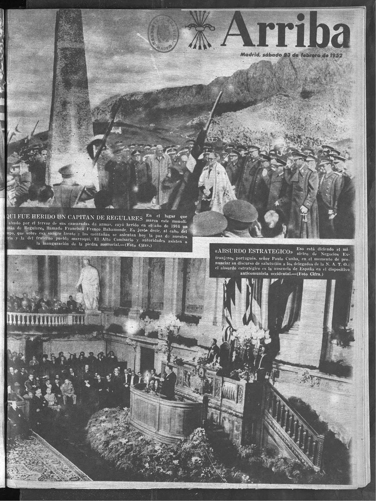 Miniatura de Arriba del 23 de febrero de 1952
