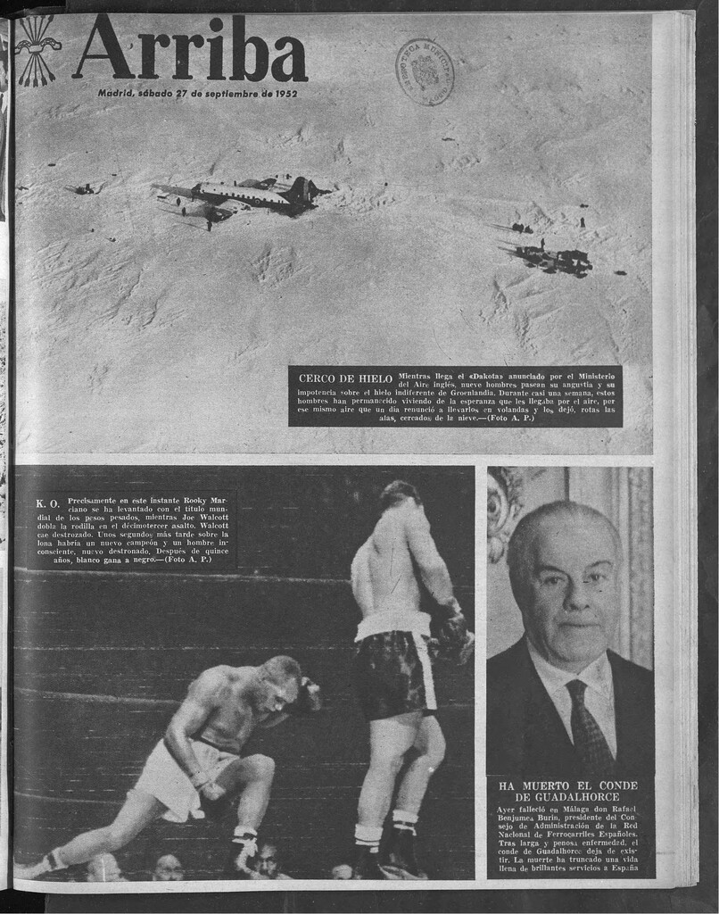 Miniatura de Arriba del 27 de septiembre de 1952