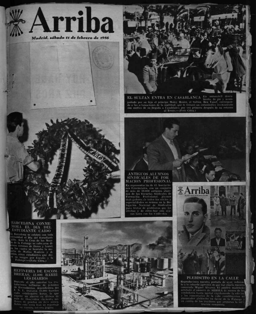 Miniatura de Arriba del 11 de febrero de 1956