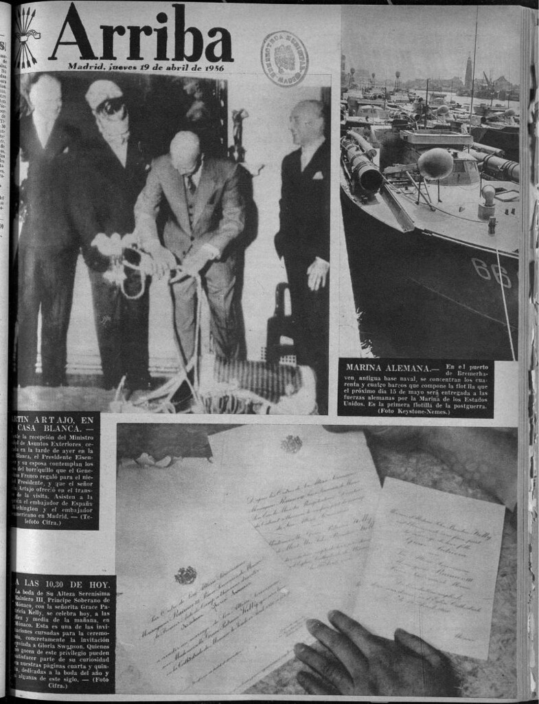 Miniatura de Arriba del 19 de abril de 1956