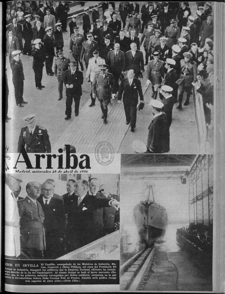 Miniatura de Arriba del 25 de abril de 1956