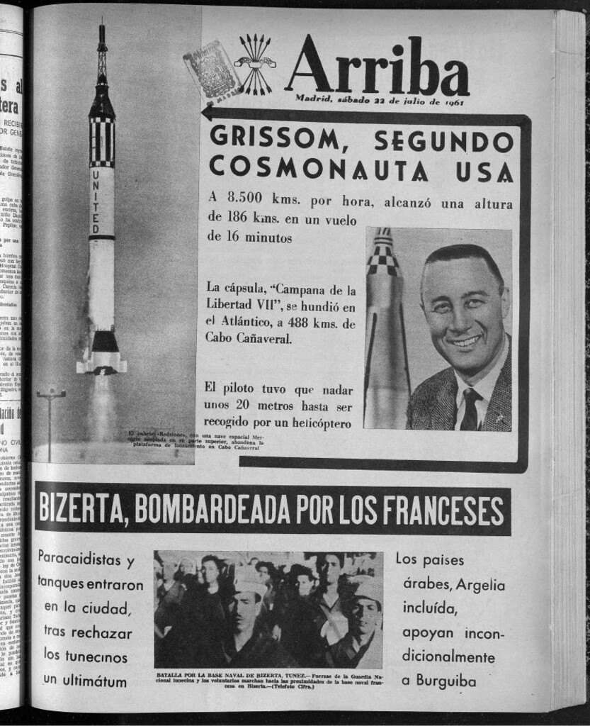 Miniatura de Arriba del 22 de julio de 1961