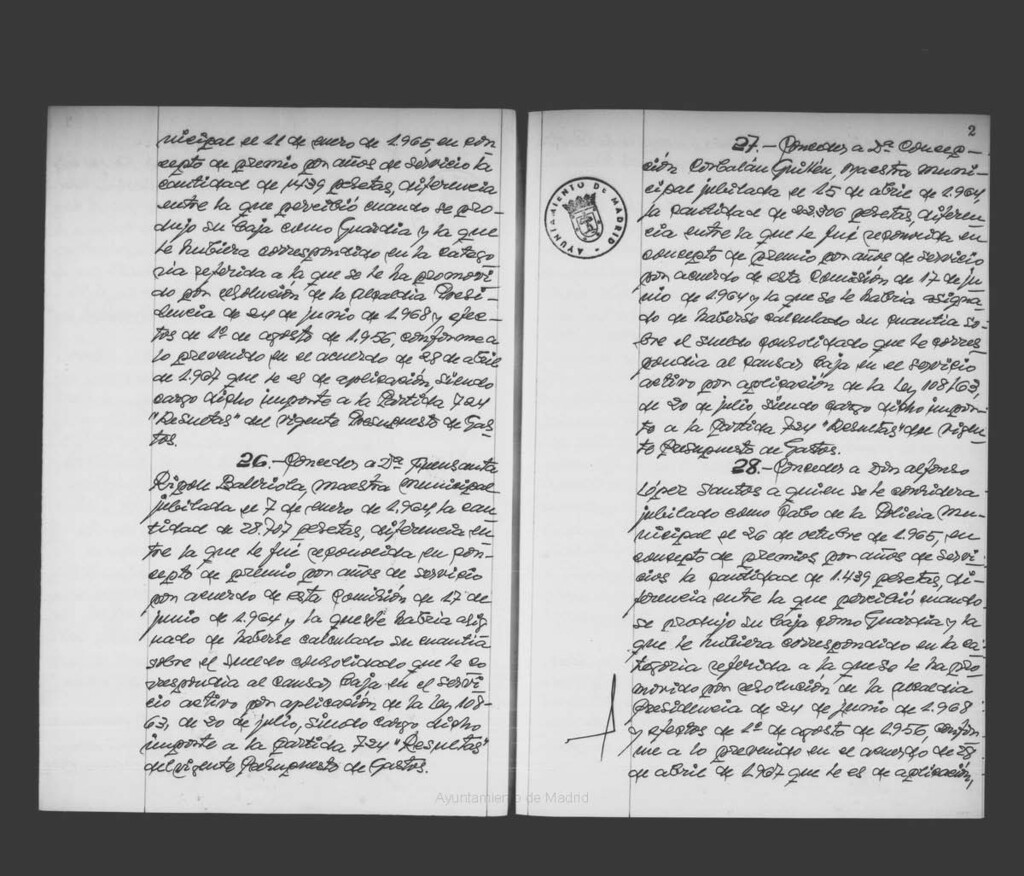 Miniatura de Actas de acuerdos del Ayuntamiento. Tomo 983 del año 1969 que comprende desde el 24 de diciembre de 1969 hasta el 11 de febrero de 1970