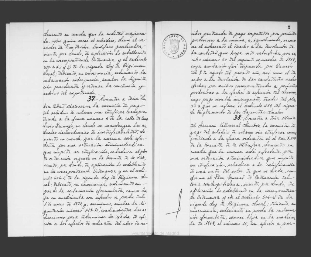 Miniatura de Actas de acuerdos del Ayuntamiento. Tomo 994 del año 1971 que comprende desde el 24 de febrero hasta el 14 de abril