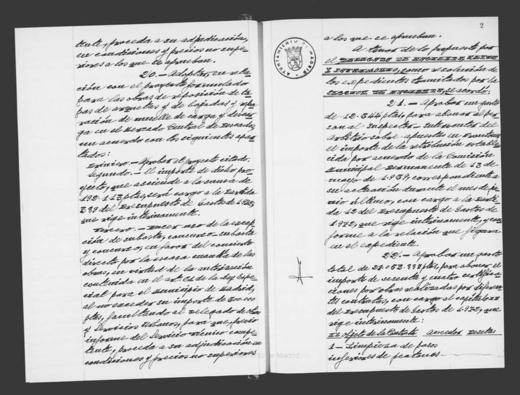 Miniatura de Actas de acuerdos del Ayuntamiento. Tomo 1013 del año 1973 que comprende desde el 27 de julio hasta el 10 de octubre