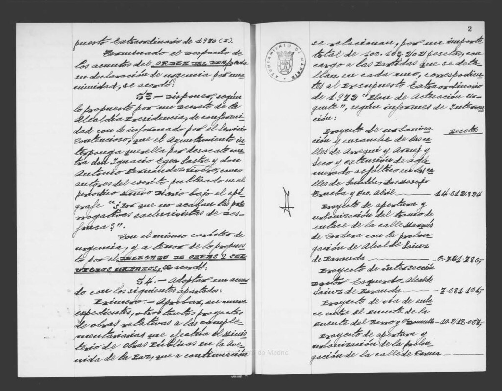 Miniatura de Actas de acuerdos del Ayuntamiento. Tomo 1022 del año 1974 que comprende desde el 24 de julio hasta el 25 de septiembre