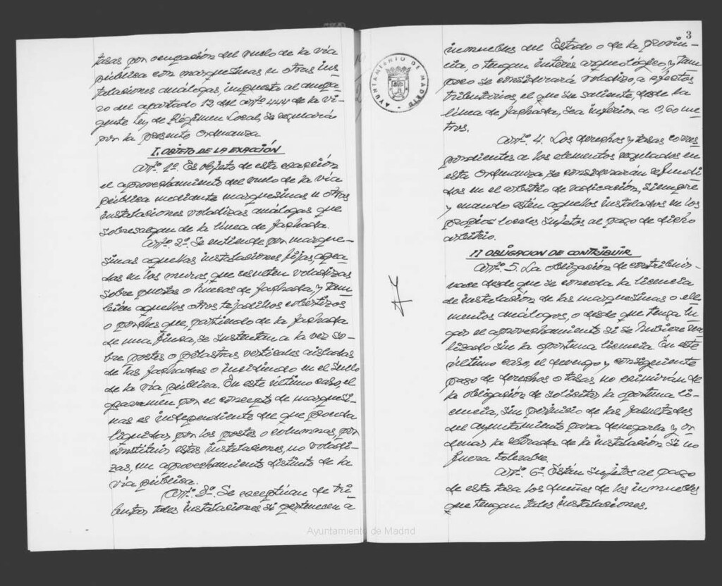 Miniatura de Actas de acuerdos del Ayuntamiento. Tomo 1028 del año 1975 que comprende desde el 19 de febrero hasta el 21 de marzo