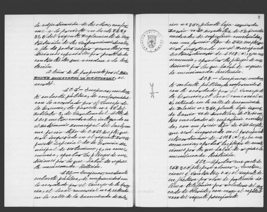 Miniatura de Actas de acuerdos del Ayuntamiento. Tomo 1034 del año 1975 que comprende desde el 26 de noviembre de 1975 hasta el 21 de enero de 1976