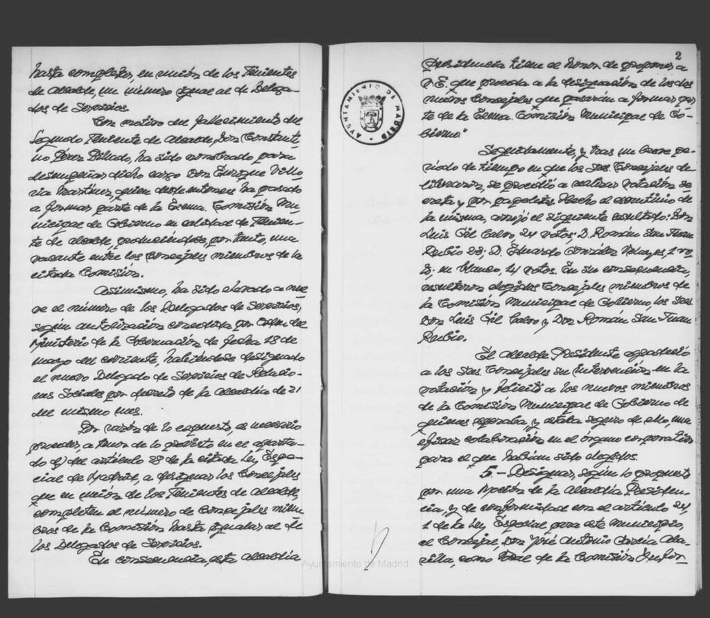 Miniatura de Actas de acuerdos del Ayuntamiento. Tomo 1035 del año 1976 que comprende desde el 28 de mayo hasta el 27 de octubre