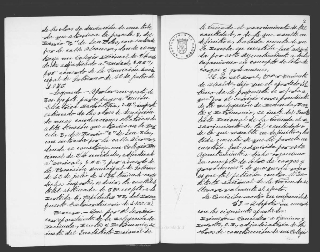 Miniatura de Actas de acuerdos del Ayuntamiento. Tomo 1040 del año 1976 que comprende desde el 19 de mayo hasta el 23 de junio