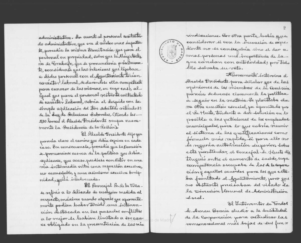 Miniatura de Actas de acuerdos del Ayuntamiento. Tomo 1043 del año 1976 que comprende desde el 27 de octubre hasta el 15 de diciembre