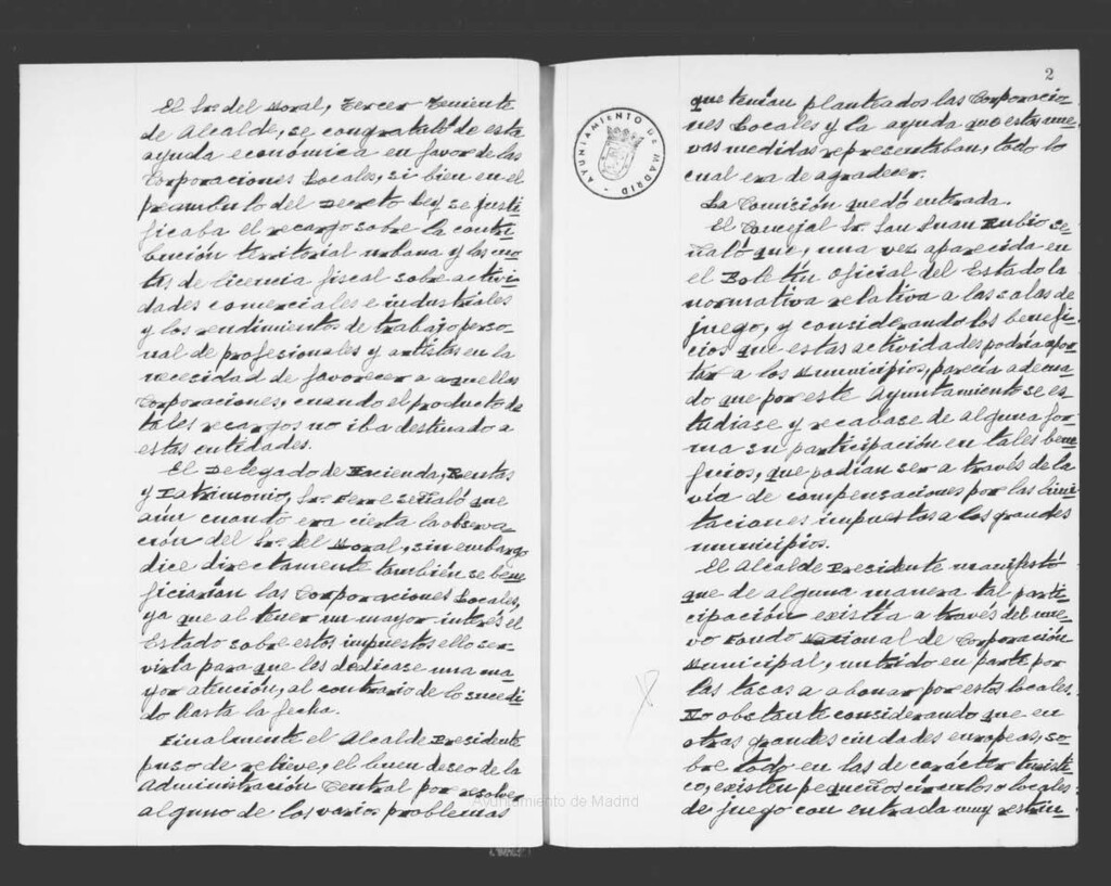 Miniatura de Actas de acuerdos del Ayuntamiento. Tomo 1050 del año 1977 que comprende desde el 17 de junio hasta el 20 de julio