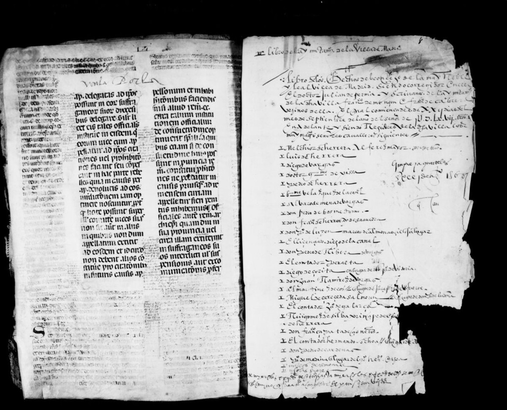 Miniatura de Actas de acuerdos del Ayuntamiento. Tomo 18 de los años 1567 a 1568