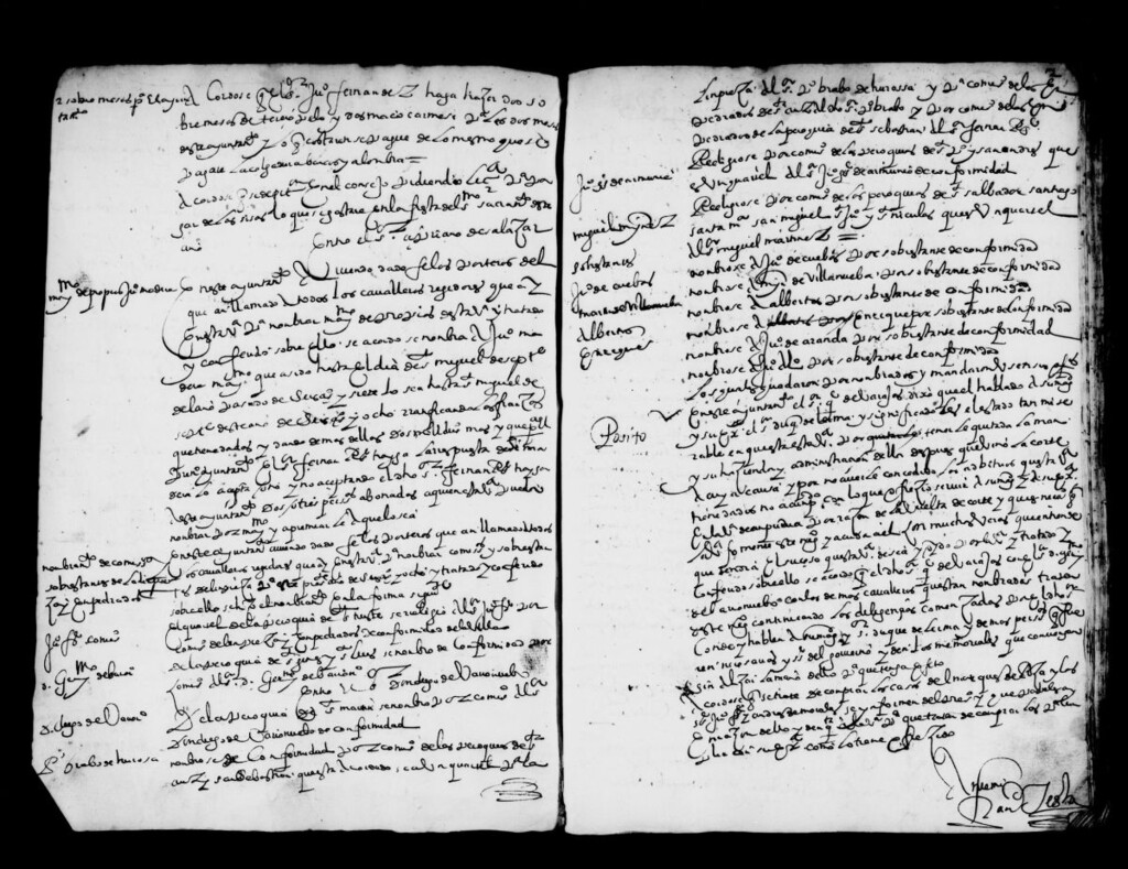 Miniatura de Actas de acuerdos del Ayuntamiento. Tomo 28 del año 1608