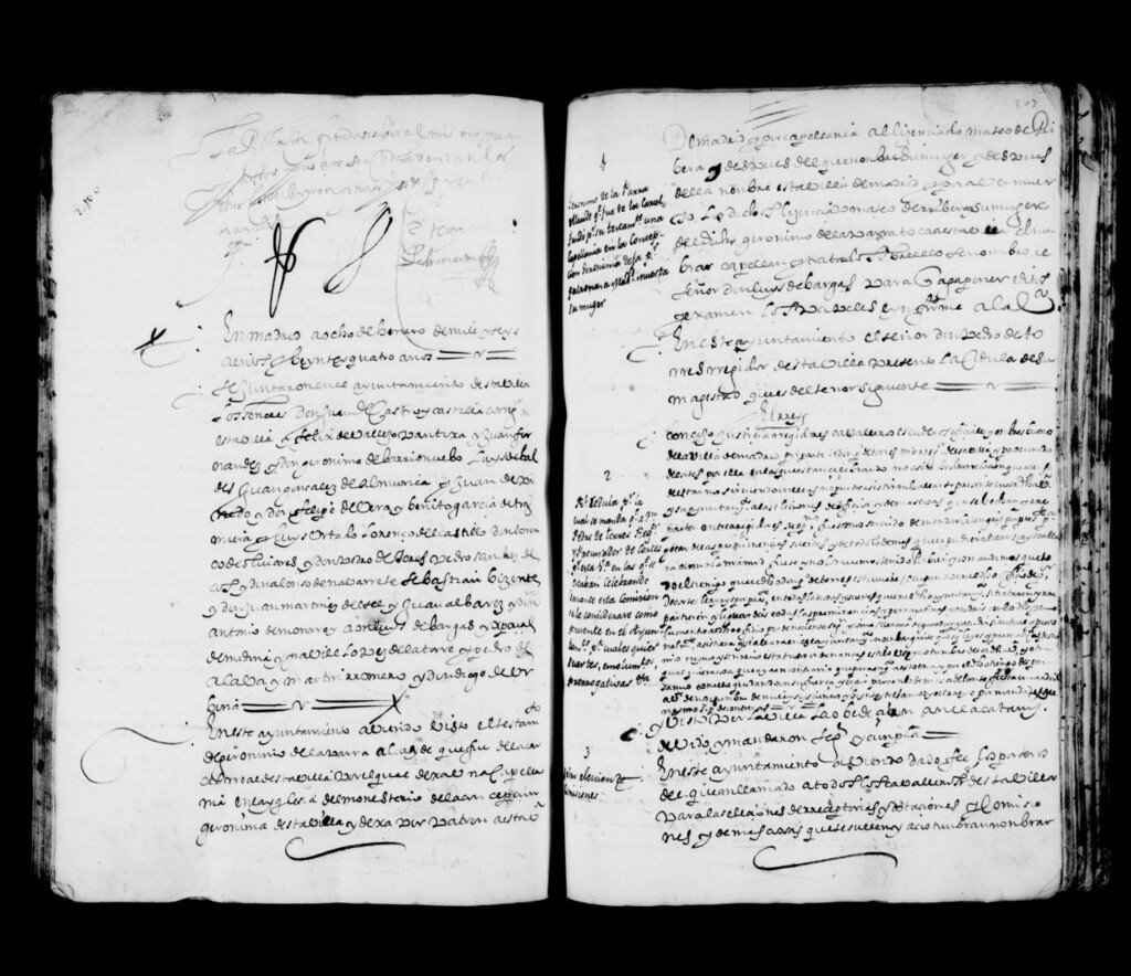Miniatura de Actas de acuerdos del Ayuntamiento. Tomo 40 del año 1624