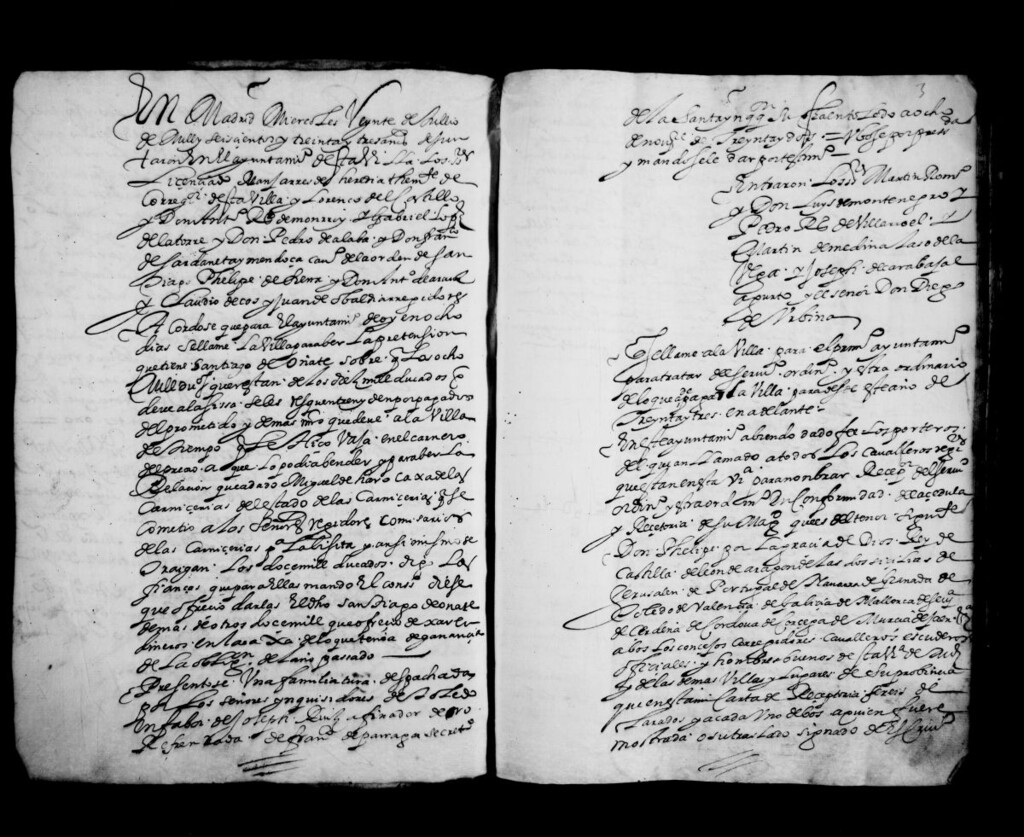 Miniatura de Actas de acuerdos del Ayuntamiento. Tomo 51 del año 1633