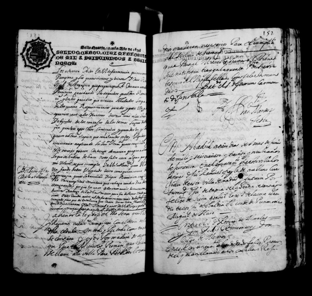 Miniatura de Actas de acuerdos del Ayuntamiento. Tomo 56 de los años 1639 a 1640