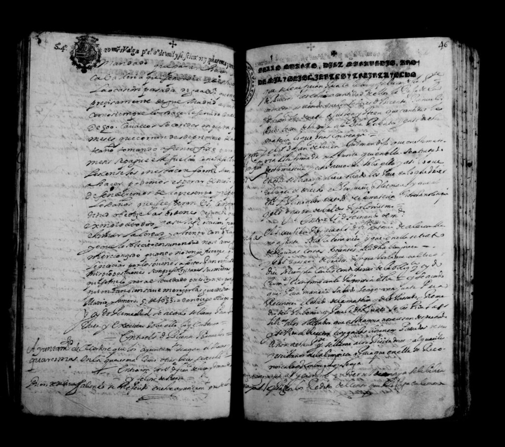 Miniatura de Actas de acuerdos del Ayuntamiento. Tomo 58 del año 1643
